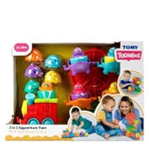 TOMY 73099 2si1 arada Trenve Dönme Dolap 12-36 ay