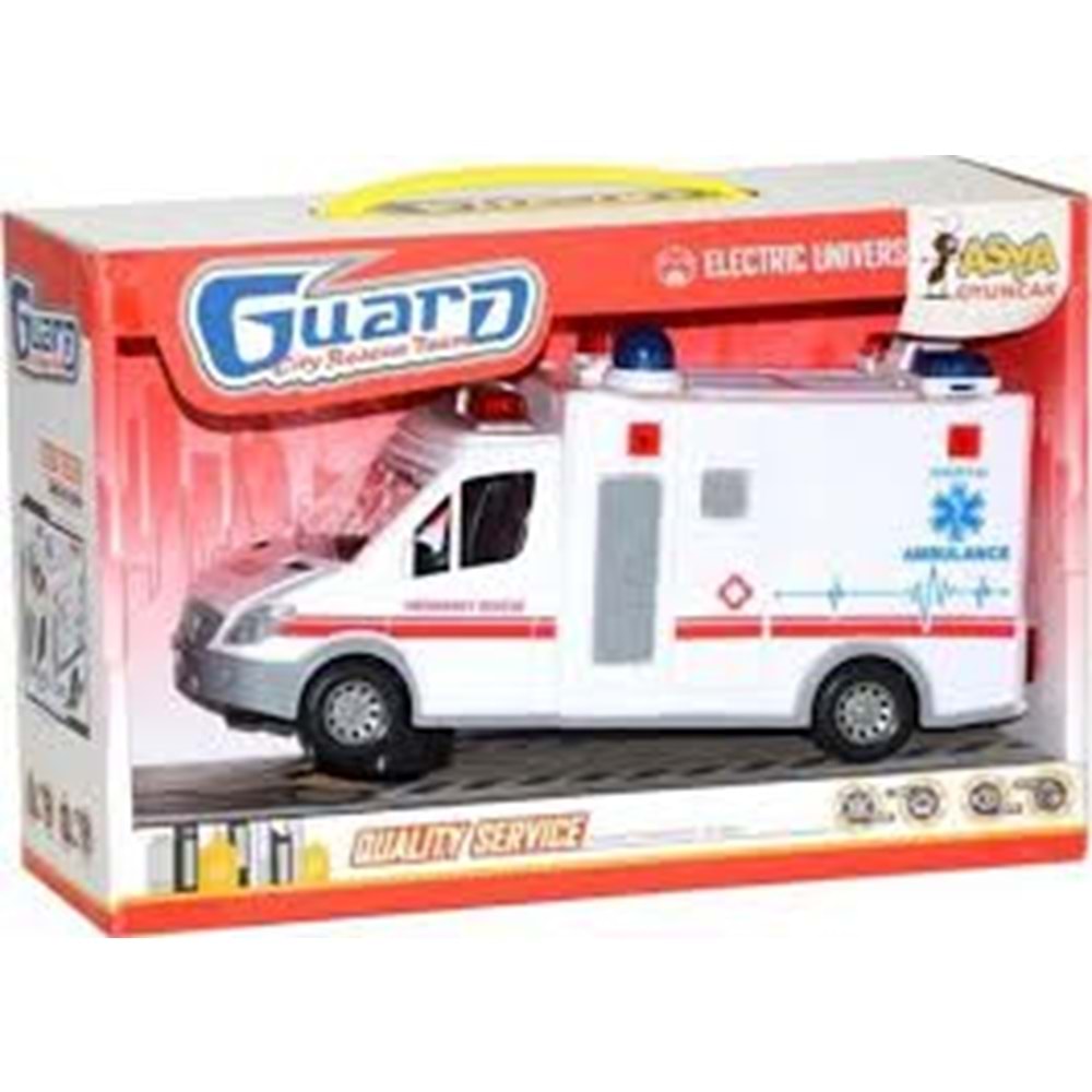 CTOY--89-501A IŞIKLI VE SESLİ PİLLİ AMBULANS
