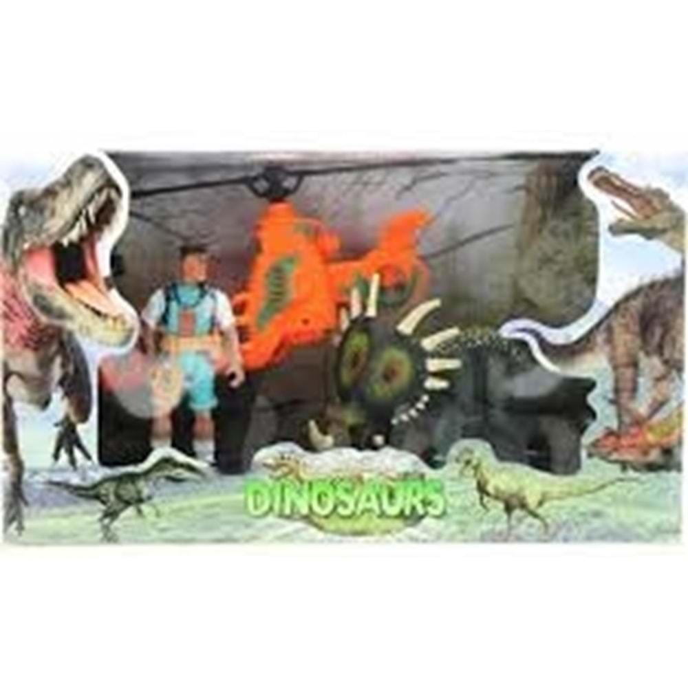 MEGA G124-46 DİNAZOR AVCISI SETİ KÜÇÜK