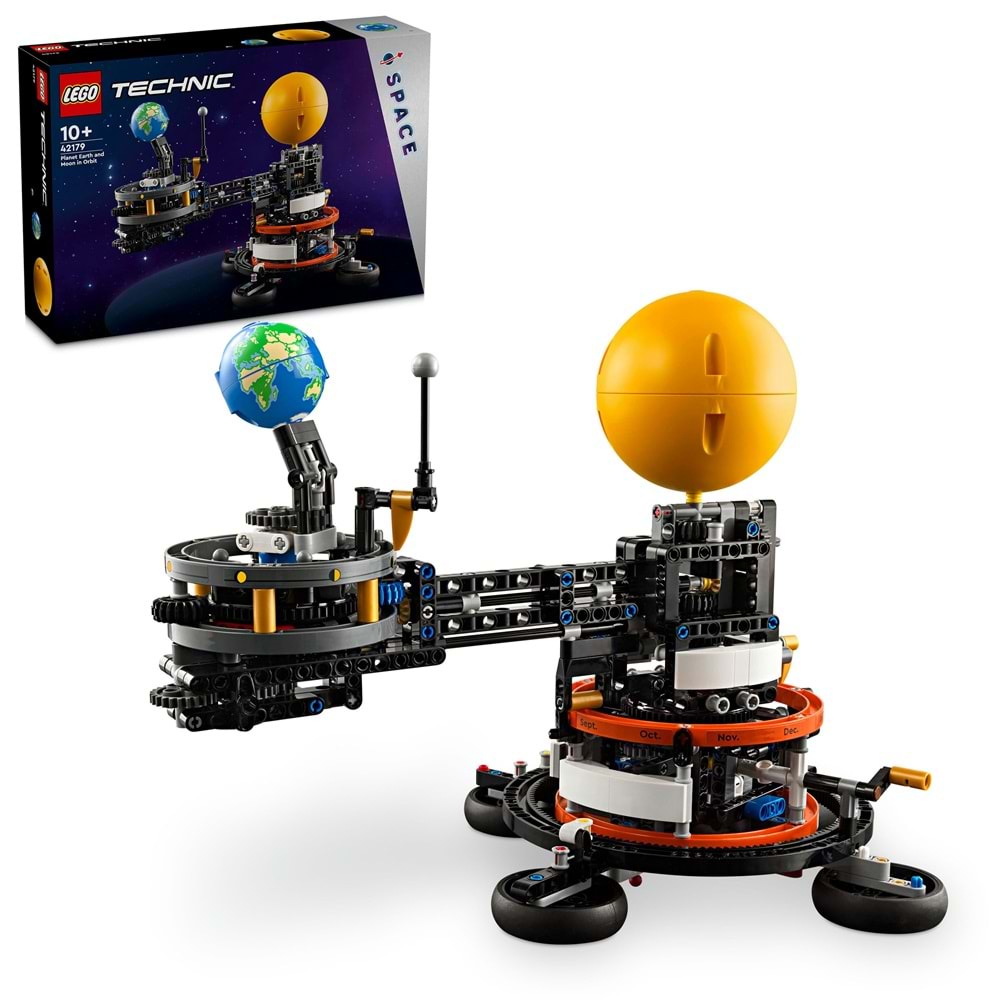 LEGO 42179 TechnicDünya ve AyYörüngesi 526parça+10yaş