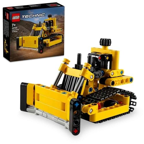 LEGO 42163 Technic Ağır İş Buldozeri 195parça+7yaş