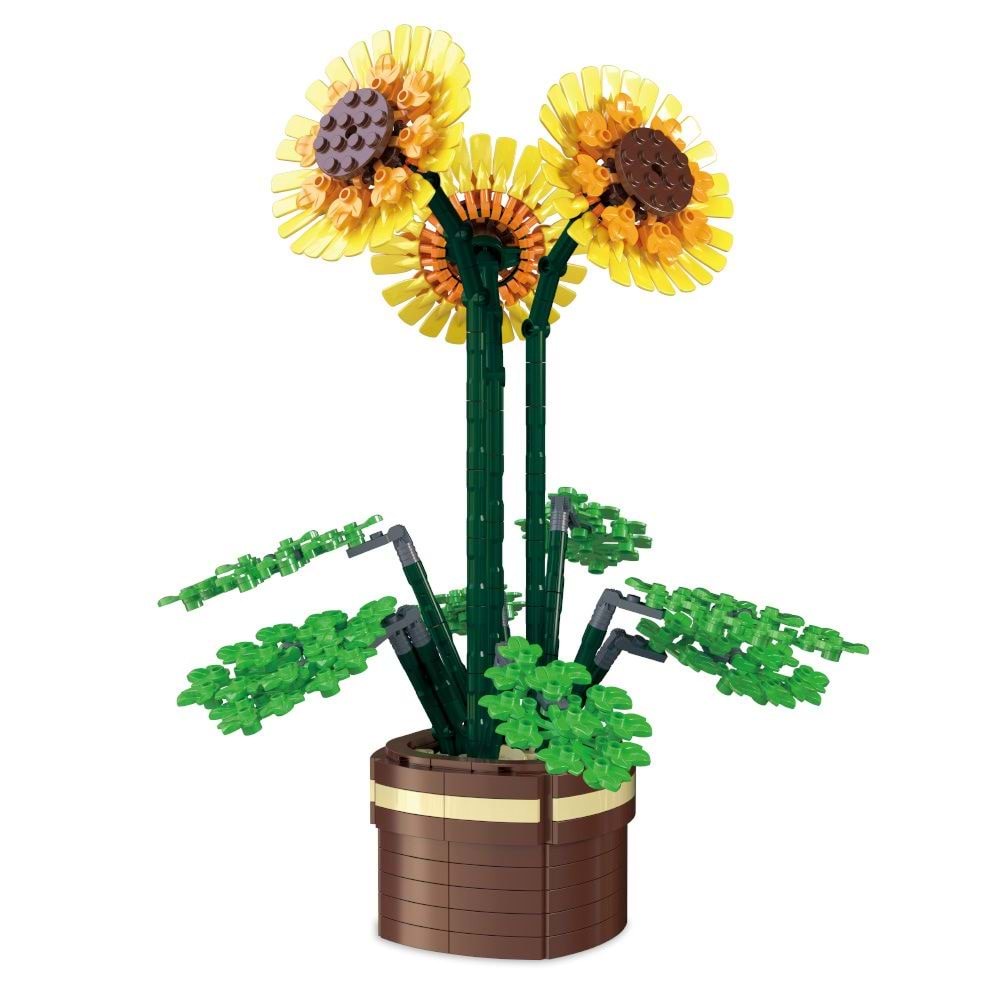 MEGA BIG0V019 BLOK ÇİÇEK 731 PARÇA (PAPATYA ÇİÇEĞİ)