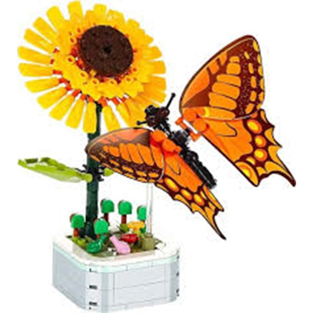 MEGA BIG0H03F 8'Lİ ÇİÇEK YAPI BLOKLARI