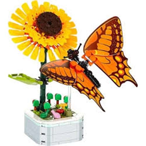 MEGA BIG0H03F 8'Lİ ÇİÇEK YAPI BLOKLARI