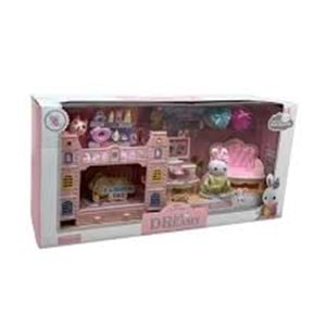 MEGA BIG06678 BAY DREAMY MİNİ TAVŞANEĞLENCELİ RANZA SETİ