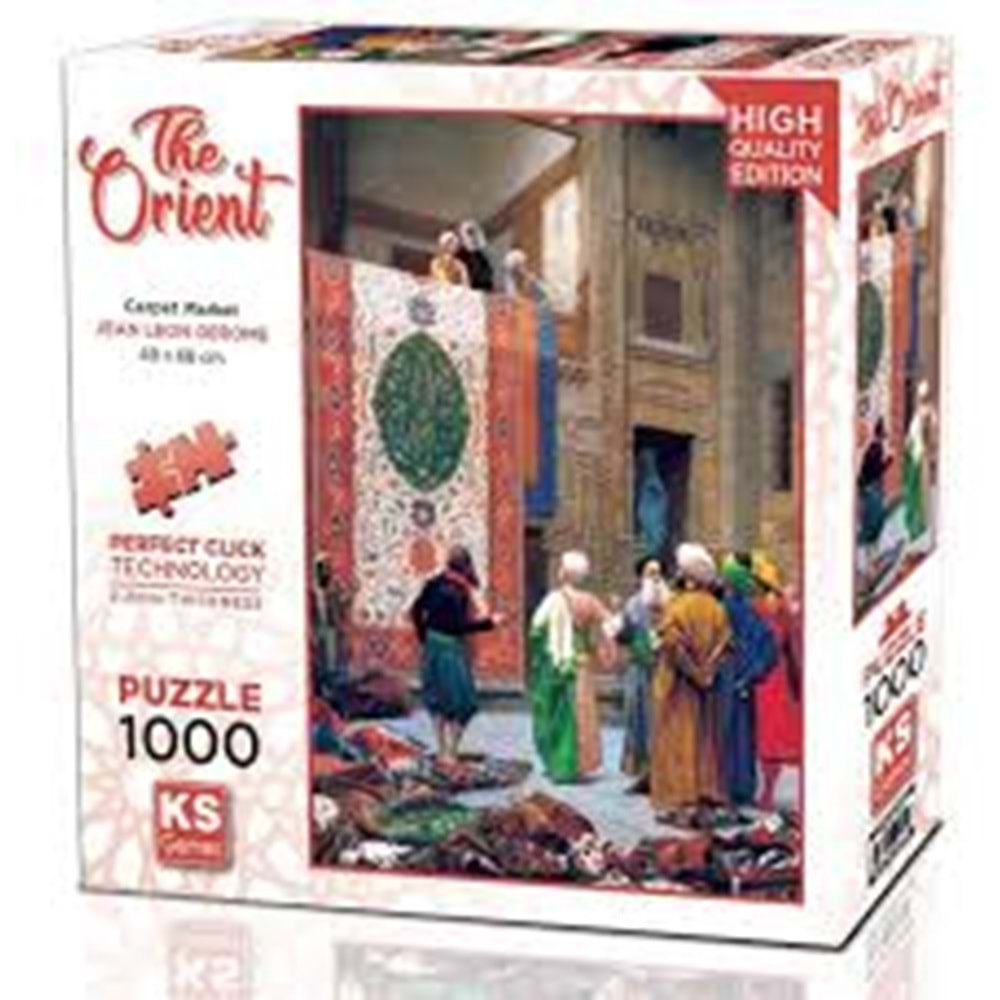 KS 20734 1000 PÇS Carpet Market 48X68 (Jean Leon Gerome)