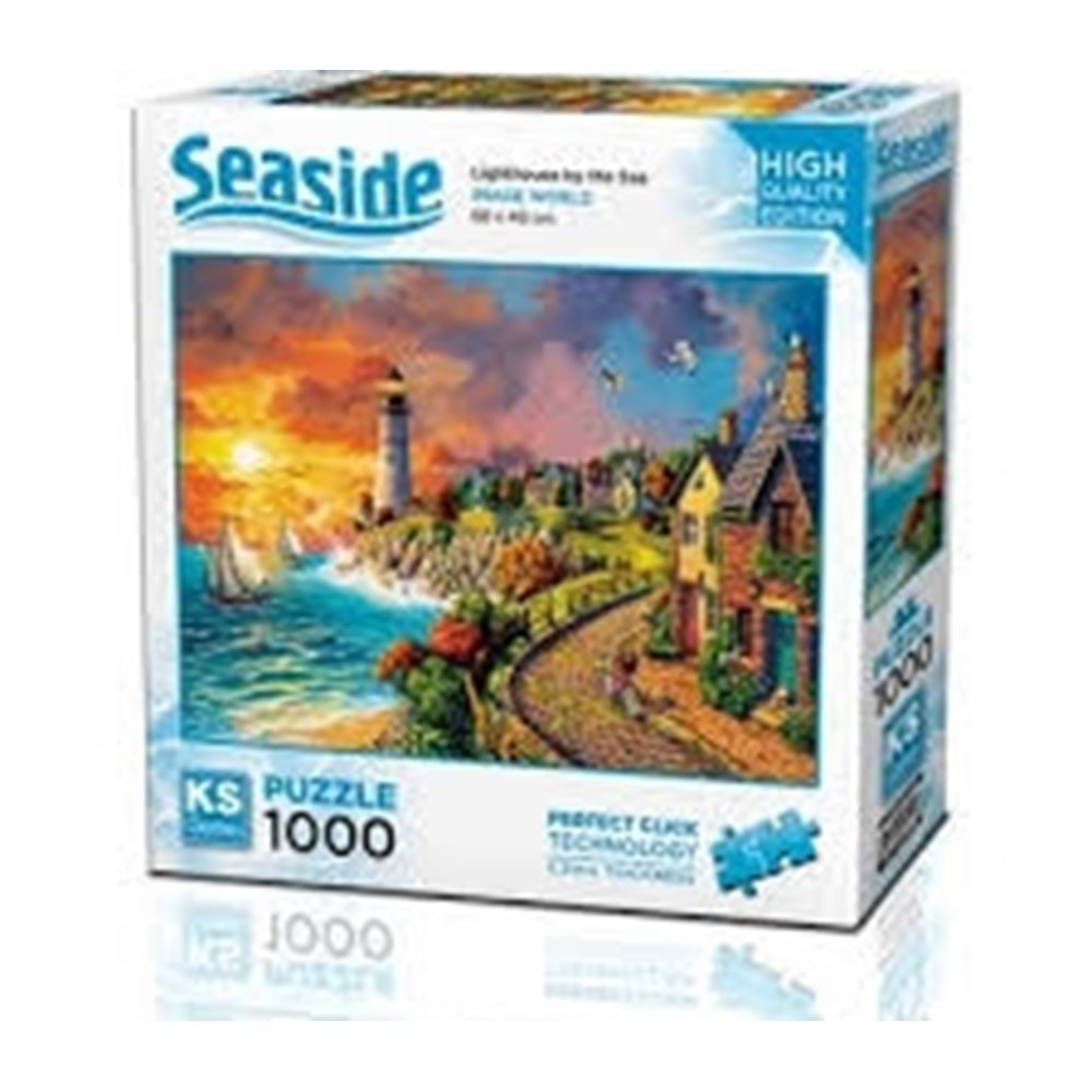 KS 20758 1000 PÇS Lighthouse by the Sea