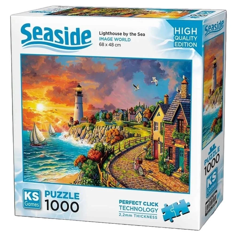 KS 20758 1000 PÇS Lighthouse by the Sea