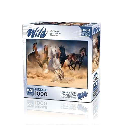 KS 20769 1000 PÇS Wild Horses 48X68