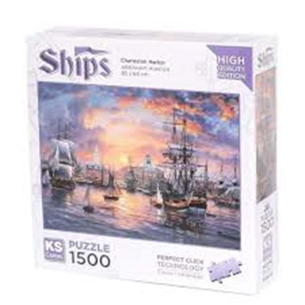 KS 22026 1500 PÇS Charleston Harbor 85X60