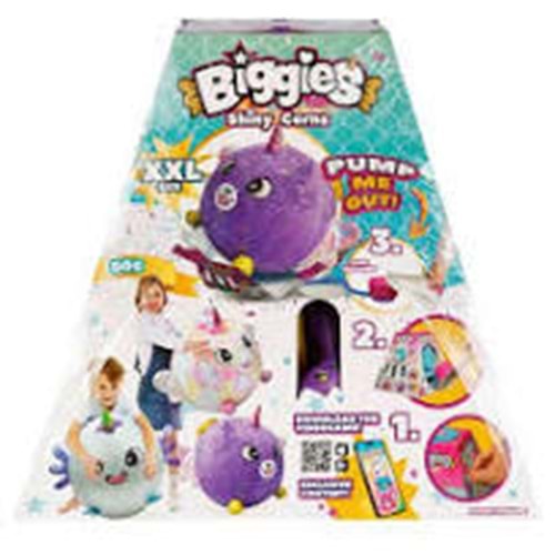 72290 SUN-EOL-PELUŞBIGGIES SHINYCORNS MORKÖPEK SIZE-XXL W2