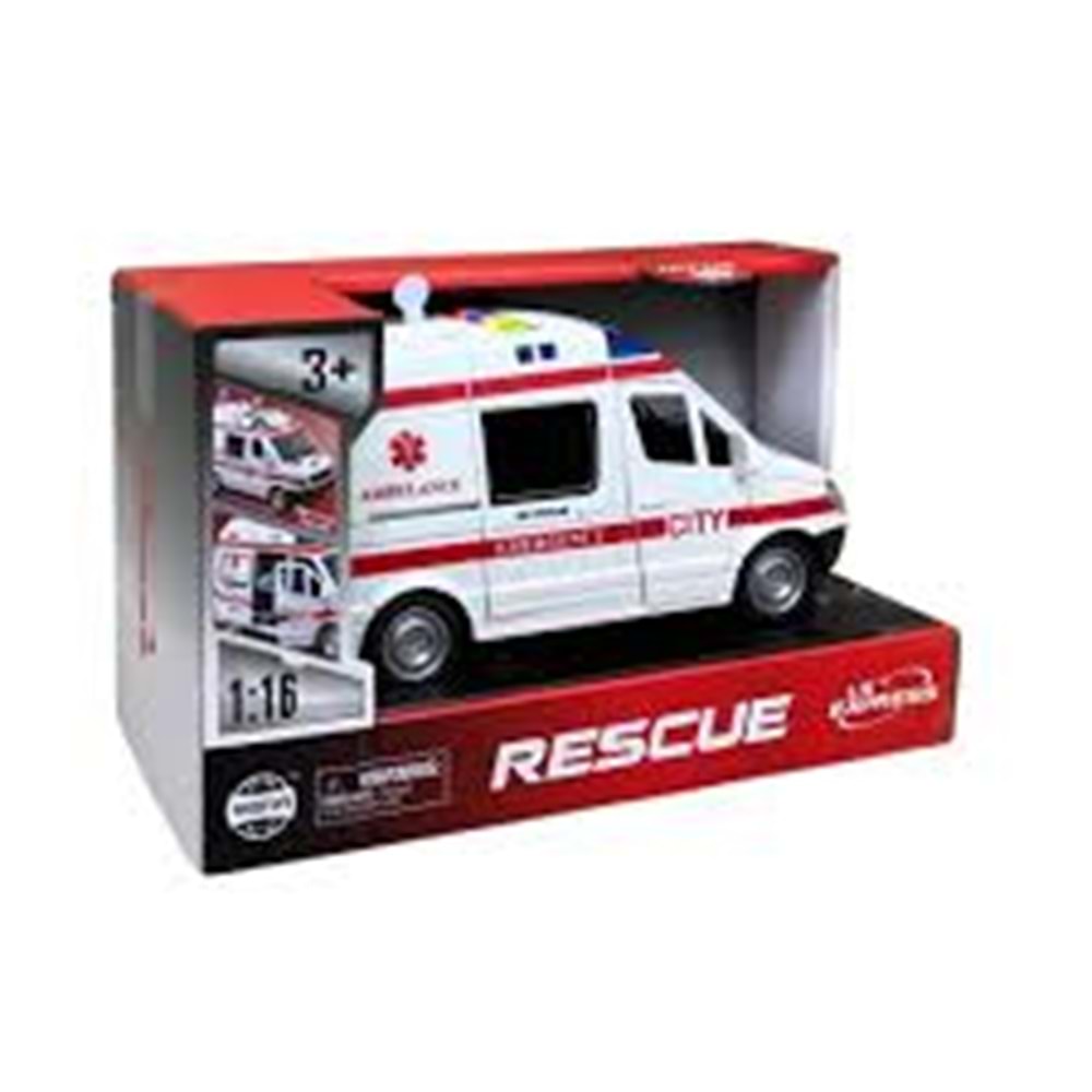 PASİFİK WY590E 1/16 KIRILMAZ AMBULANS