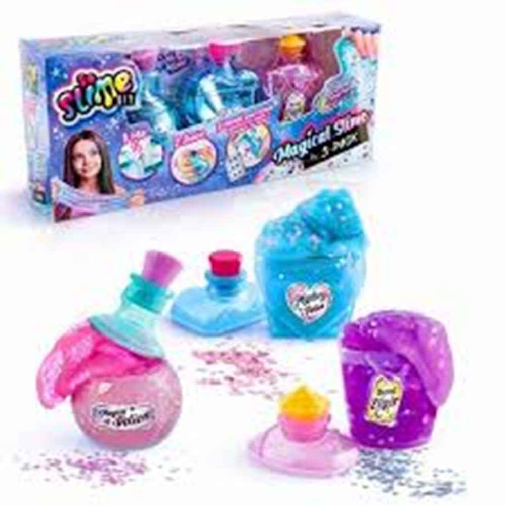 MEGA 150165CNLSC202 Magical Slime 3lü Paket