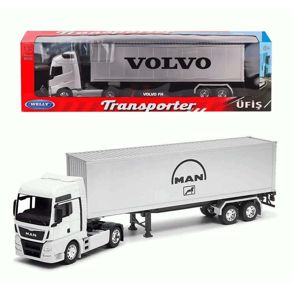 KARSAN 32651 WELLY 1:32 DIE CAST MAN TGX TRACTOR