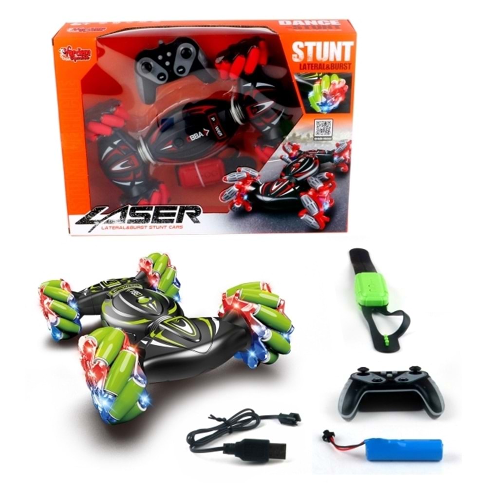 VARDEM RQ3034-1UK, BILEKTEN KONTROL 2.4G ISIKLI,MUZIKLI ARABA