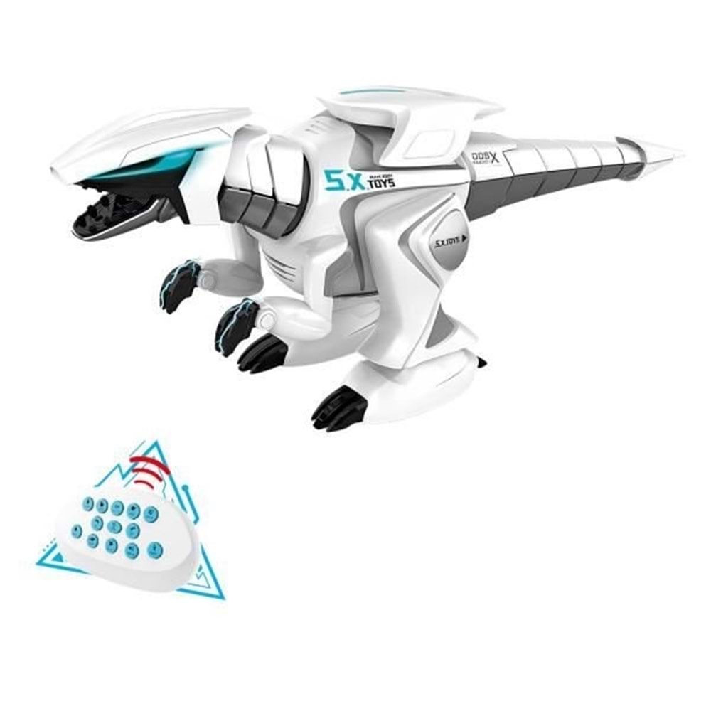 VARDEM G17UK SARJLI ETKILESIMLI ROBOT DINOZOR (ISIK,MUZIK)