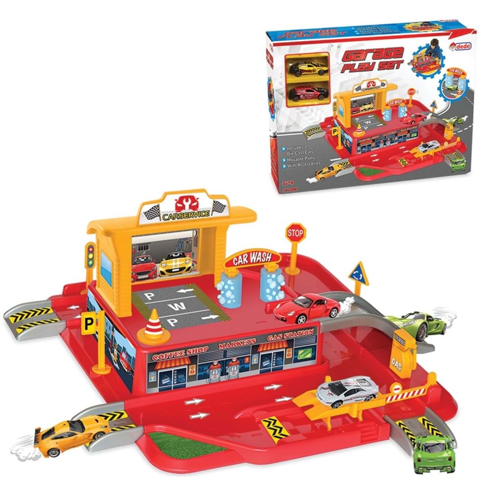 DEDE 03066 1 KATLI GARAJ OYUN SETİ