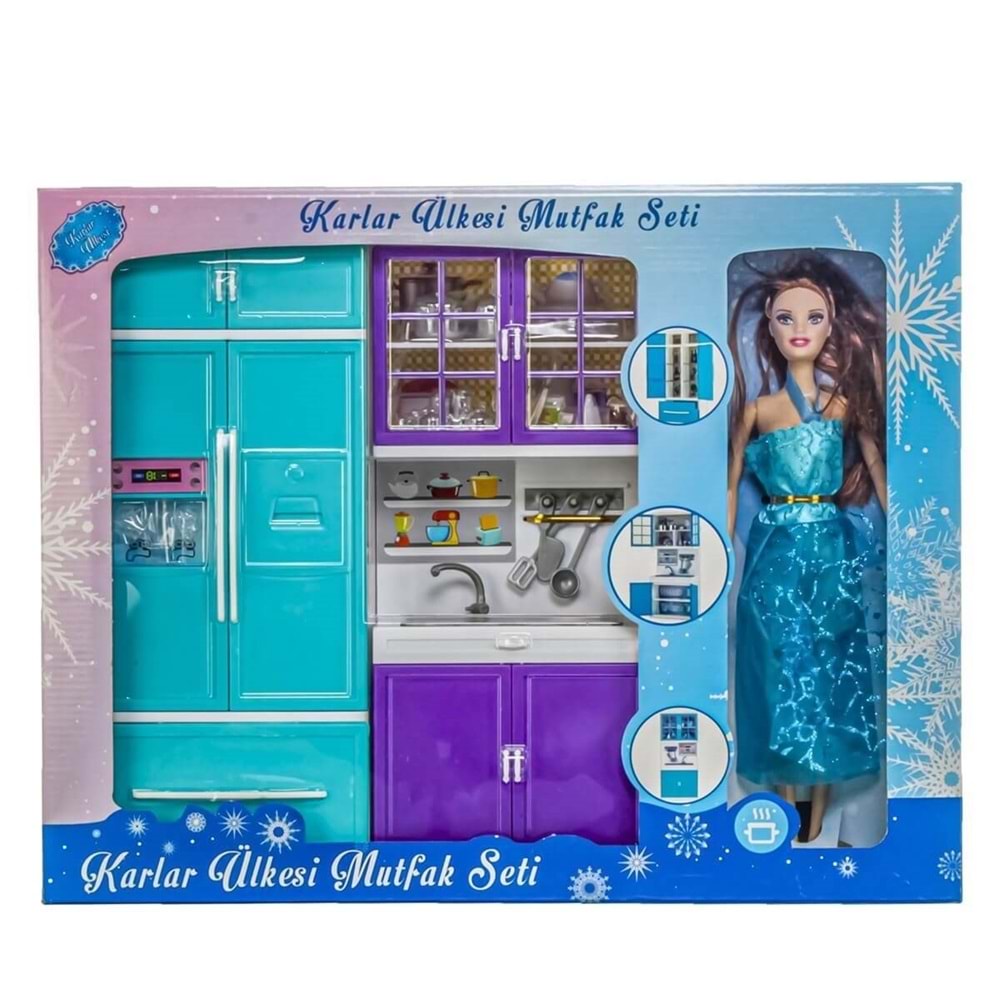 OYDAŞ 02334 KARLAR ULKESI 2LI DOLAP LAVABO