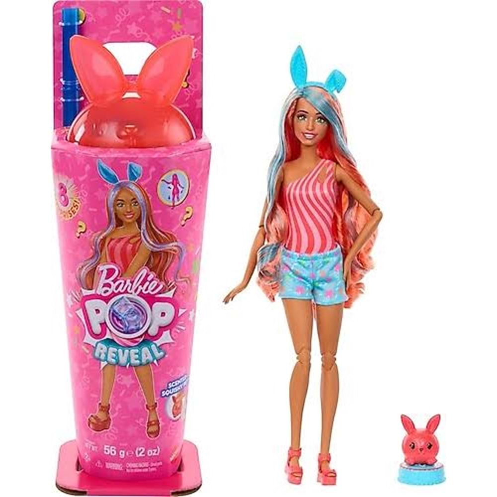 MATTEL JCN85 Barbie POP RevealMilkshake Serisi