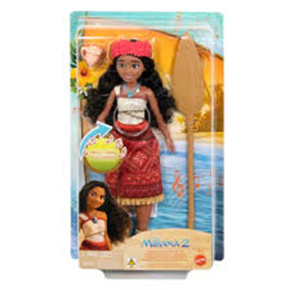 MATTEL JBT37 Disney Moana 2 - Şarkı Söyleyen Moana