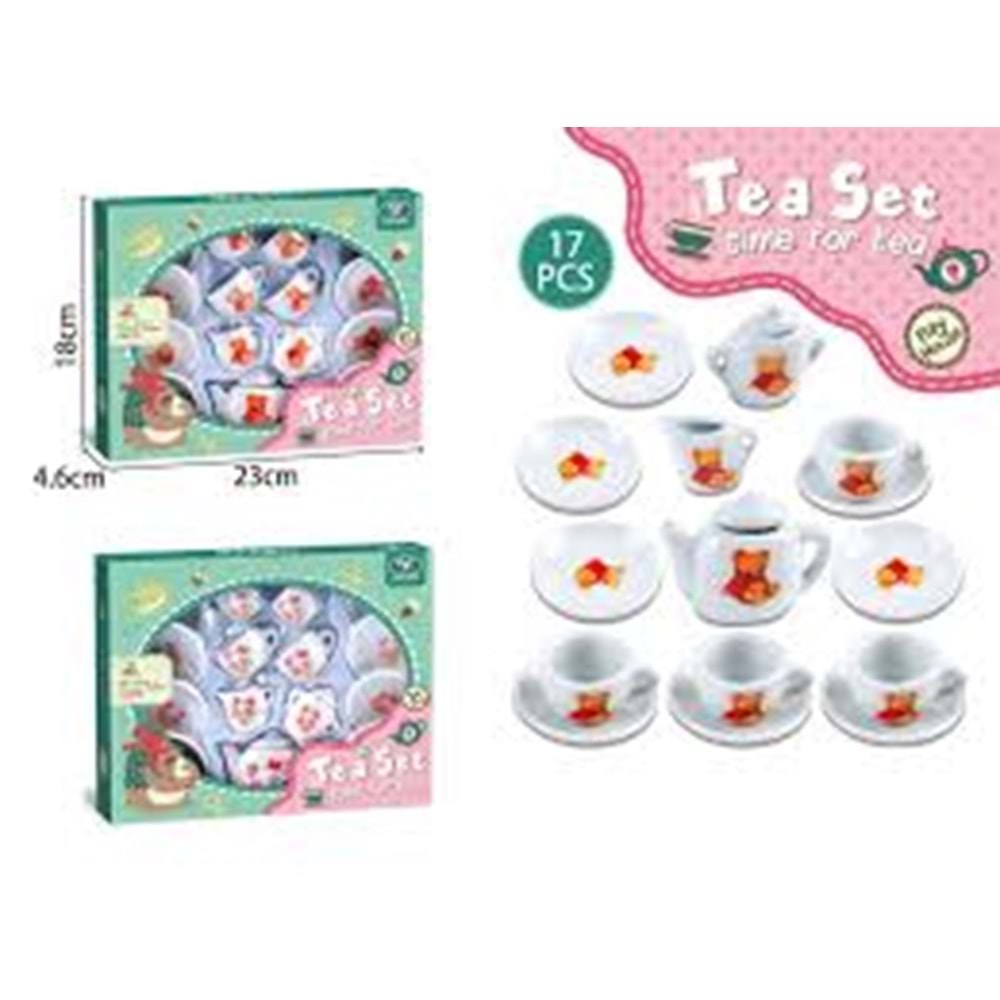 MEGA 868E5 17 PARÇA SERAMİK ÇAY SETİ