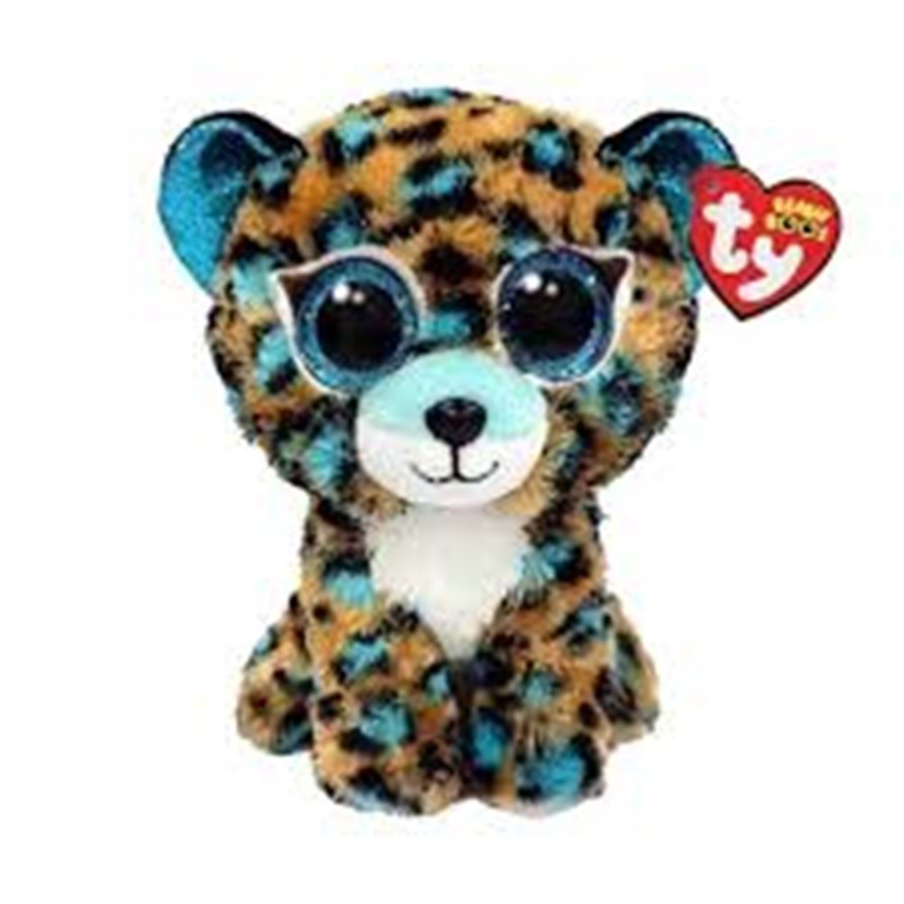 MEGA 150079TY36691 Cobalt - Mavi Benekli Leopar 15 cm.