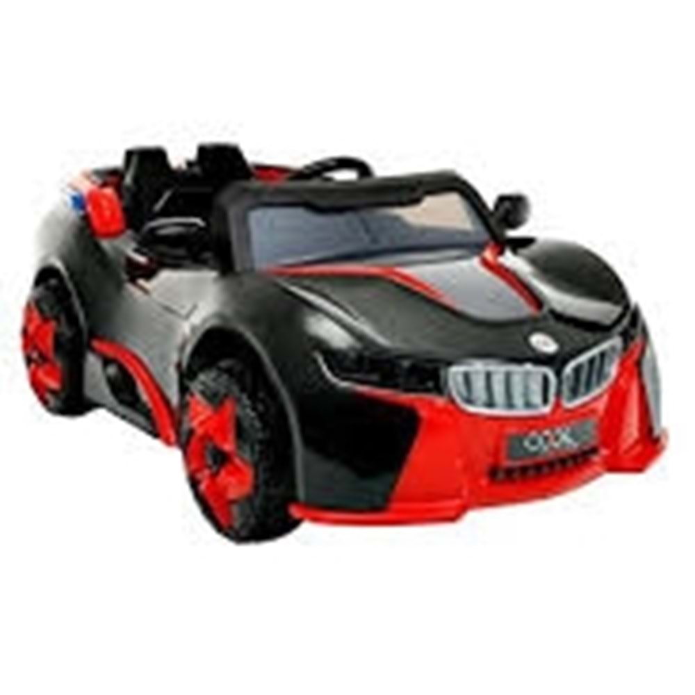 FURKAN 59787DNODAR AKÜLÜ ARABA SİYAH KIRMIZI 12W KUM