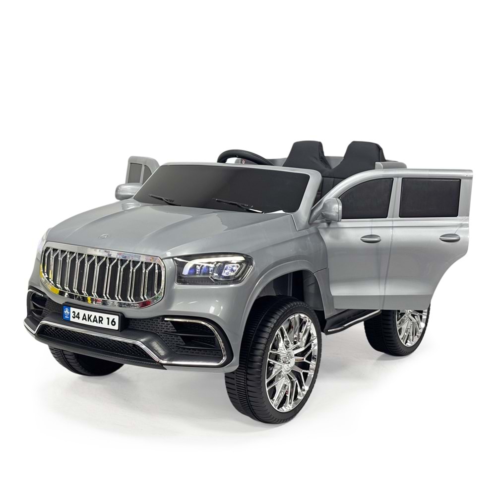 AKAR 97084 ATA KUMANDALI AKÜLÜ ARABA GRİ 12V