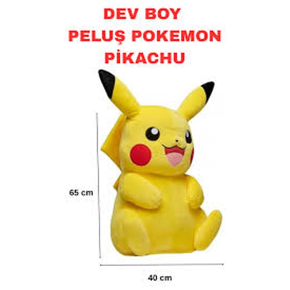 SELAY 1359 PİKAÇO 85 CM BÜYÜK BOY