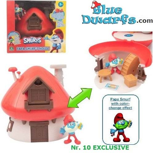 GP PUF40000 Şirinler Şirin Baba Mantar Evi Oyun Seti