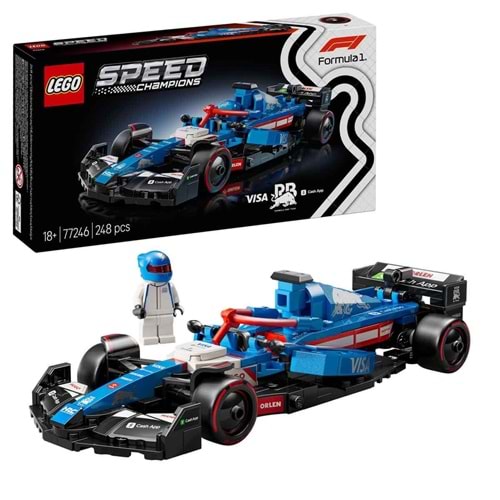 LEGO 77246 Speed Champ. VisaCash App RB VCARB 01 F1 248parça +18 yaş