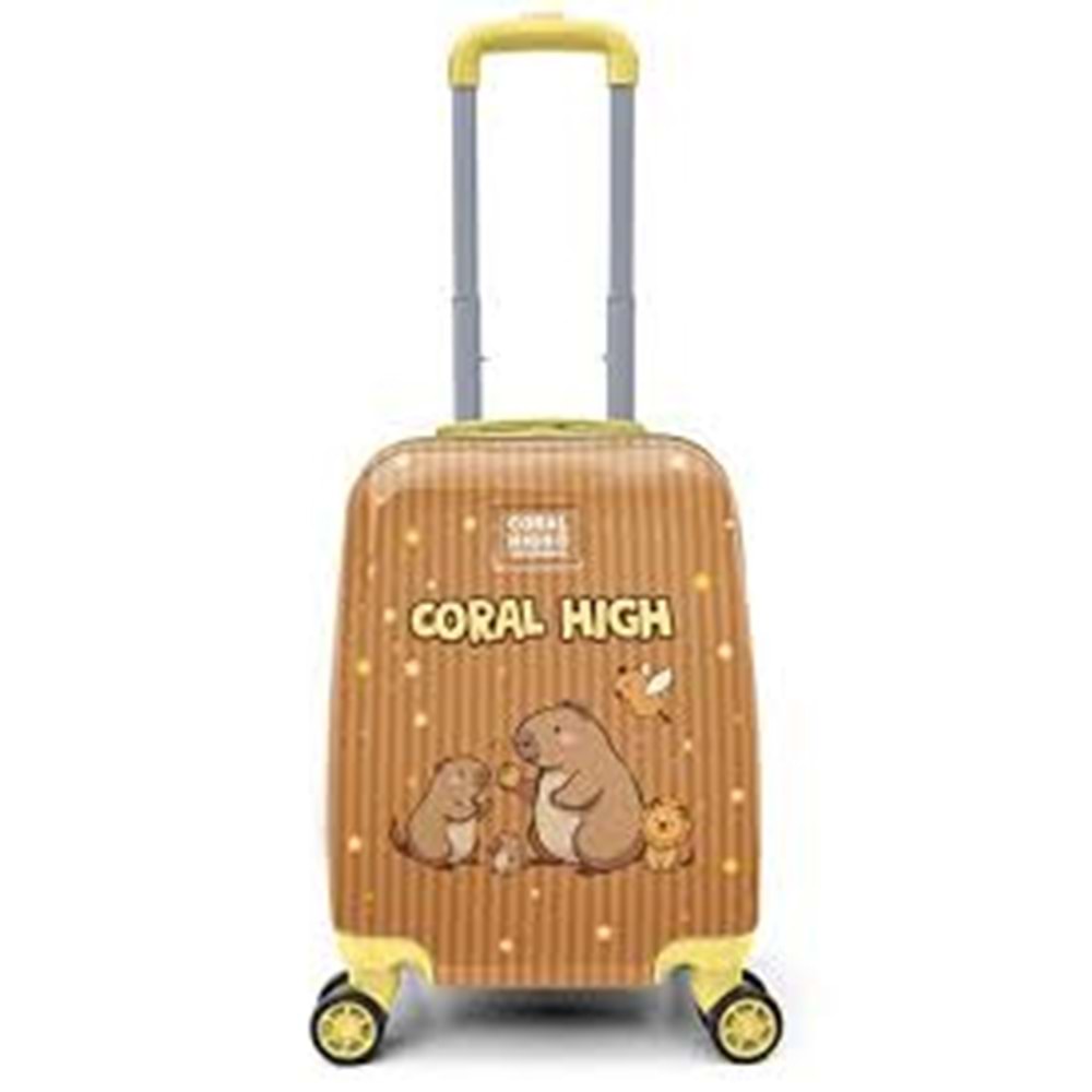 CORAL 16726 MİNİ VALİZ (DESENLİ)