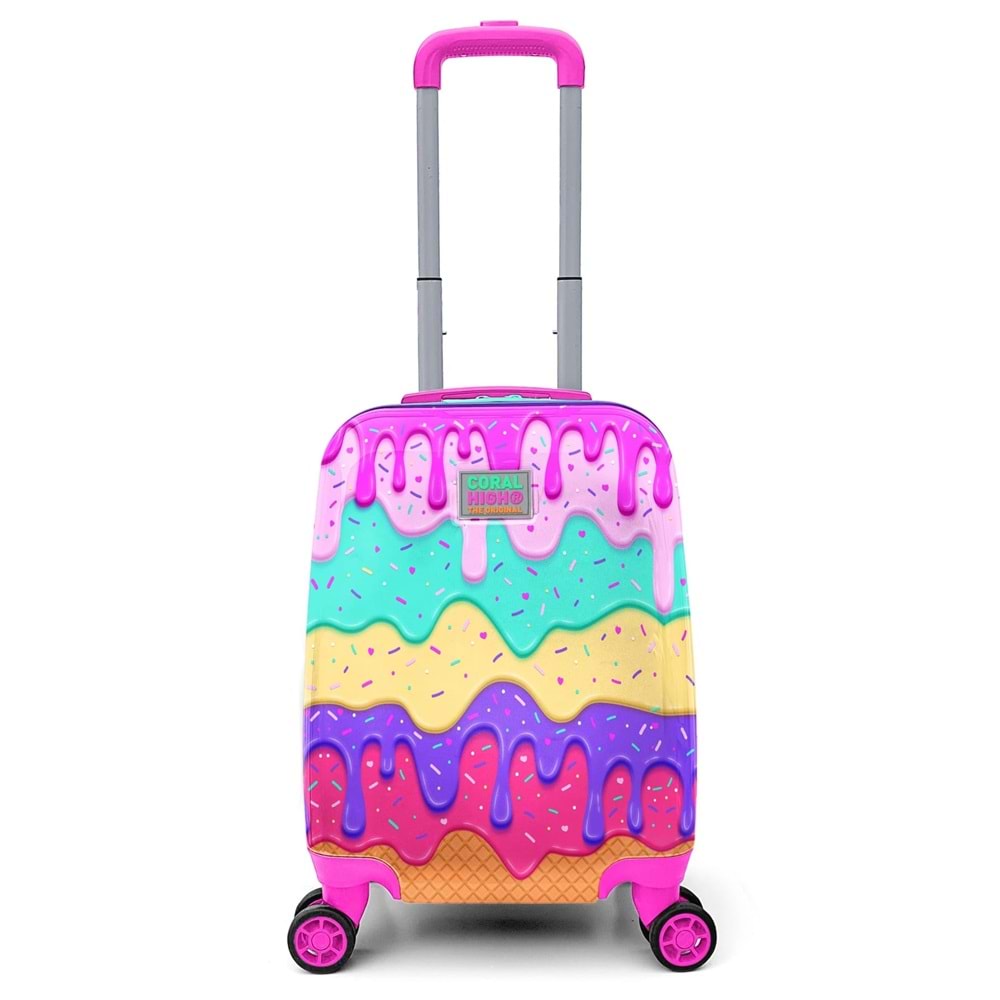 CORAL 16703 MİNİ VALİZ (DESENLİ)