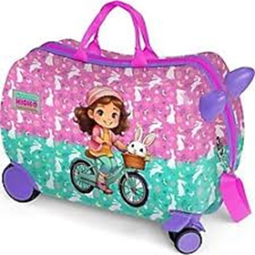 CORAL 16360 MİNİ VALİZ (DESENLİ)