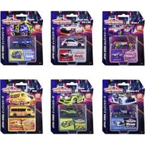 212051030 Majorette Japan Series Deluxe Cars 6-ass