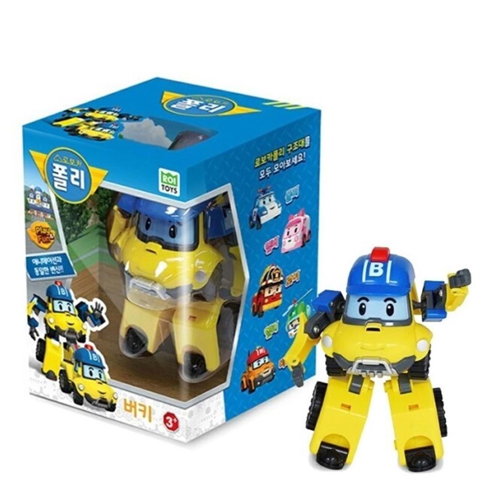 POLI MRT-0655 ROBOCARTRANSFORMİNG ROBOT FİGÜRBUCKY