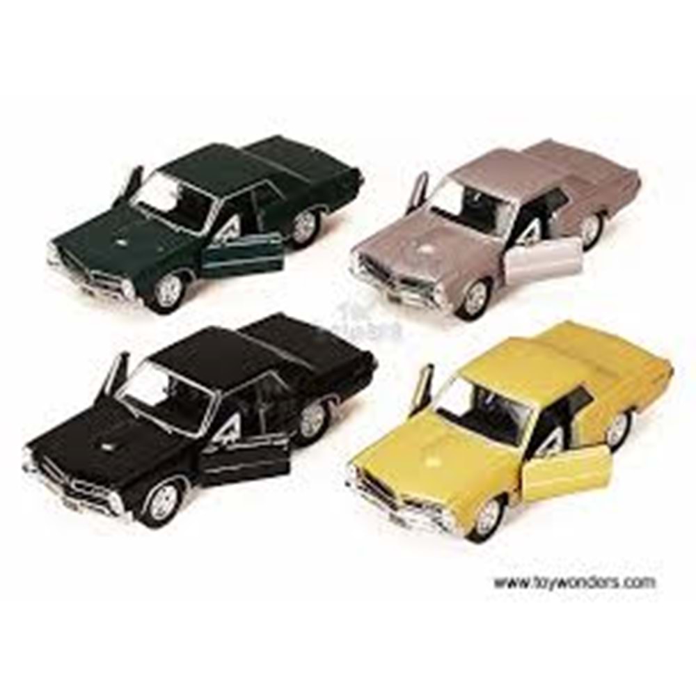 WELLY 42313 METAL PONTİOC GTO ARABA