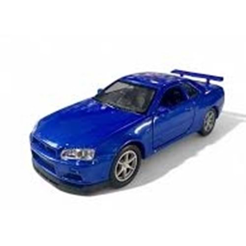 WELLY 43784 1/36 NISSAN SKYLINE GT-R R34