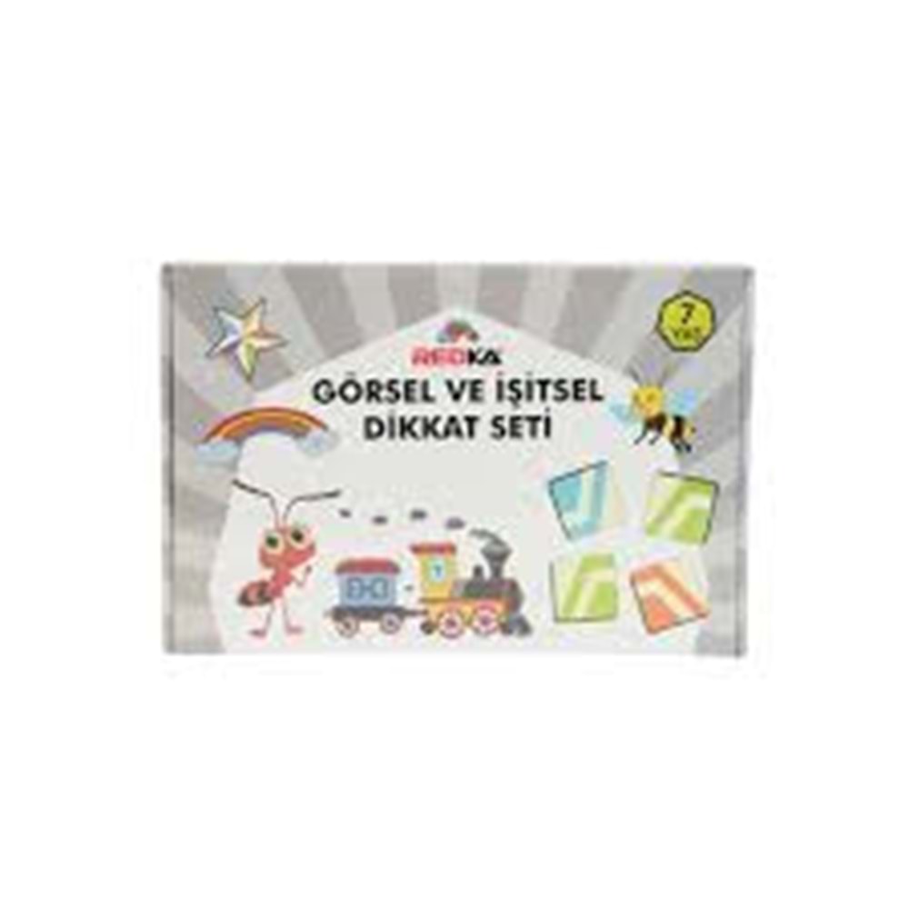 REDKA 8675 GÖRSEL İŞTSEL DİKKAT SETİ
