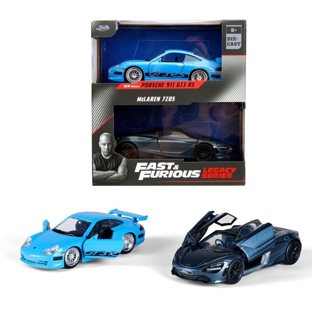 253202012 Jada F&F Legacy Series Twin Pack 1 32 W1