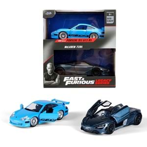 253202012 Jada F&F Legacy Series Twin Pack 1 32 W1