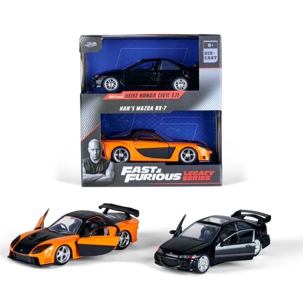 253202011 Jada F&F Legacy Series Twin Pack 1 32 W1