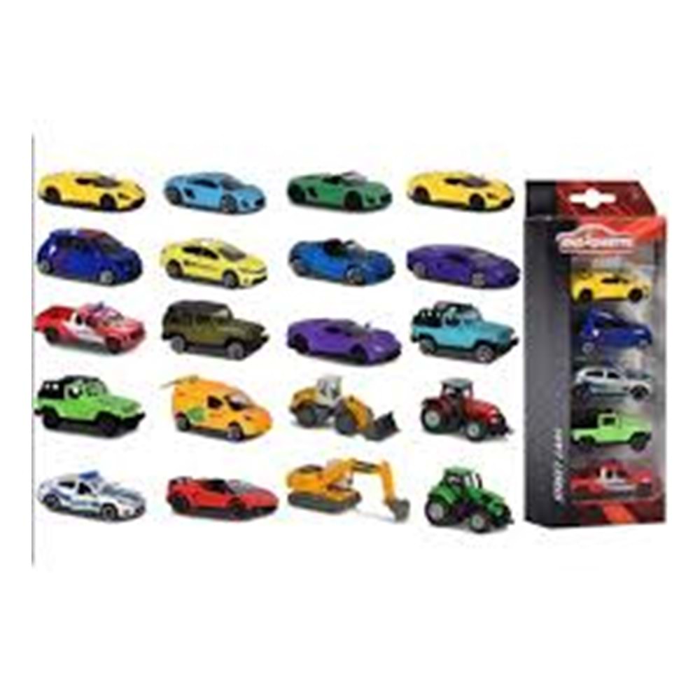 212053166 Majorette 5 Pieces Set 4-asst