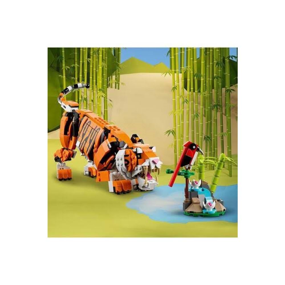 LEGO 31129 Creator 3in1 - Görkemli Kaplan 755 parç