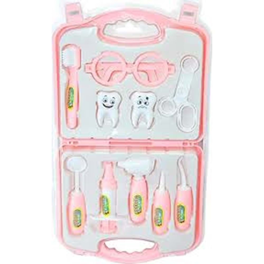 HOBİ 16074 VAKUMDA ÇANTALI DİŞ SETİ KIZ