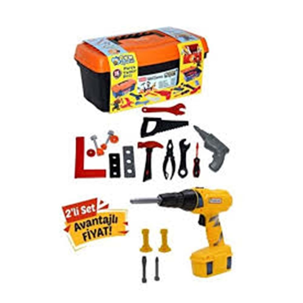 PASİFİK 6102-1 PİLLİ MATKAP SETİ