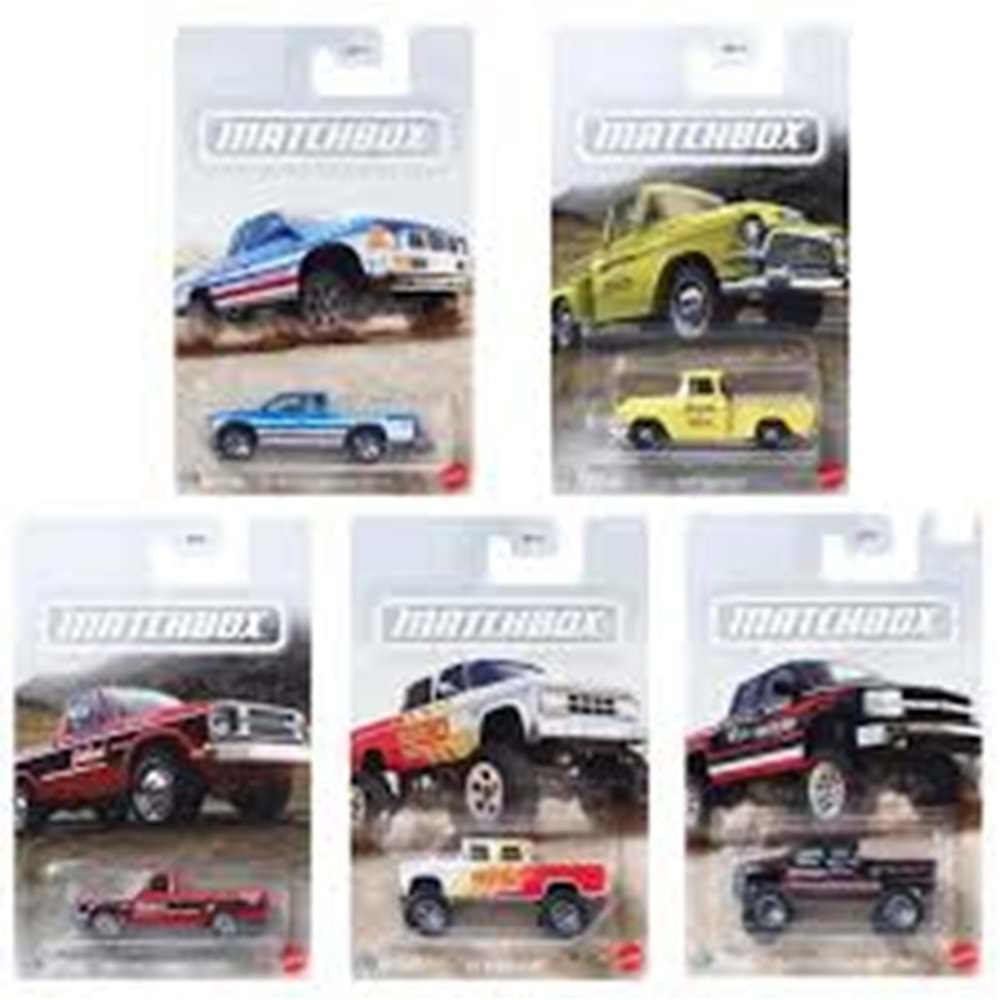 MATTEL GGF12 MATCHBOX PİKAP TEMALI ARABALAR