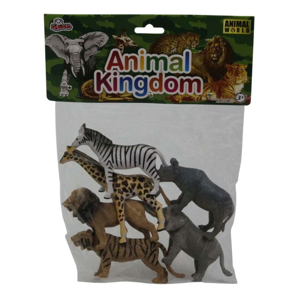 VARDEM SH-7101-2-3-4 6PCS 5inch HAYVAN SET4 MODEL