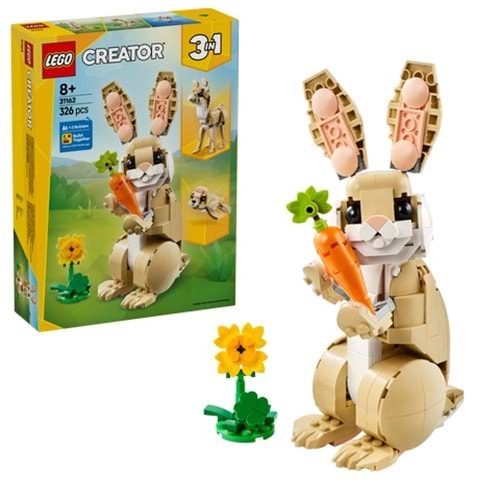 LEGO 31162 Creator 3in1 - Sevimli Tavşan 326 parça