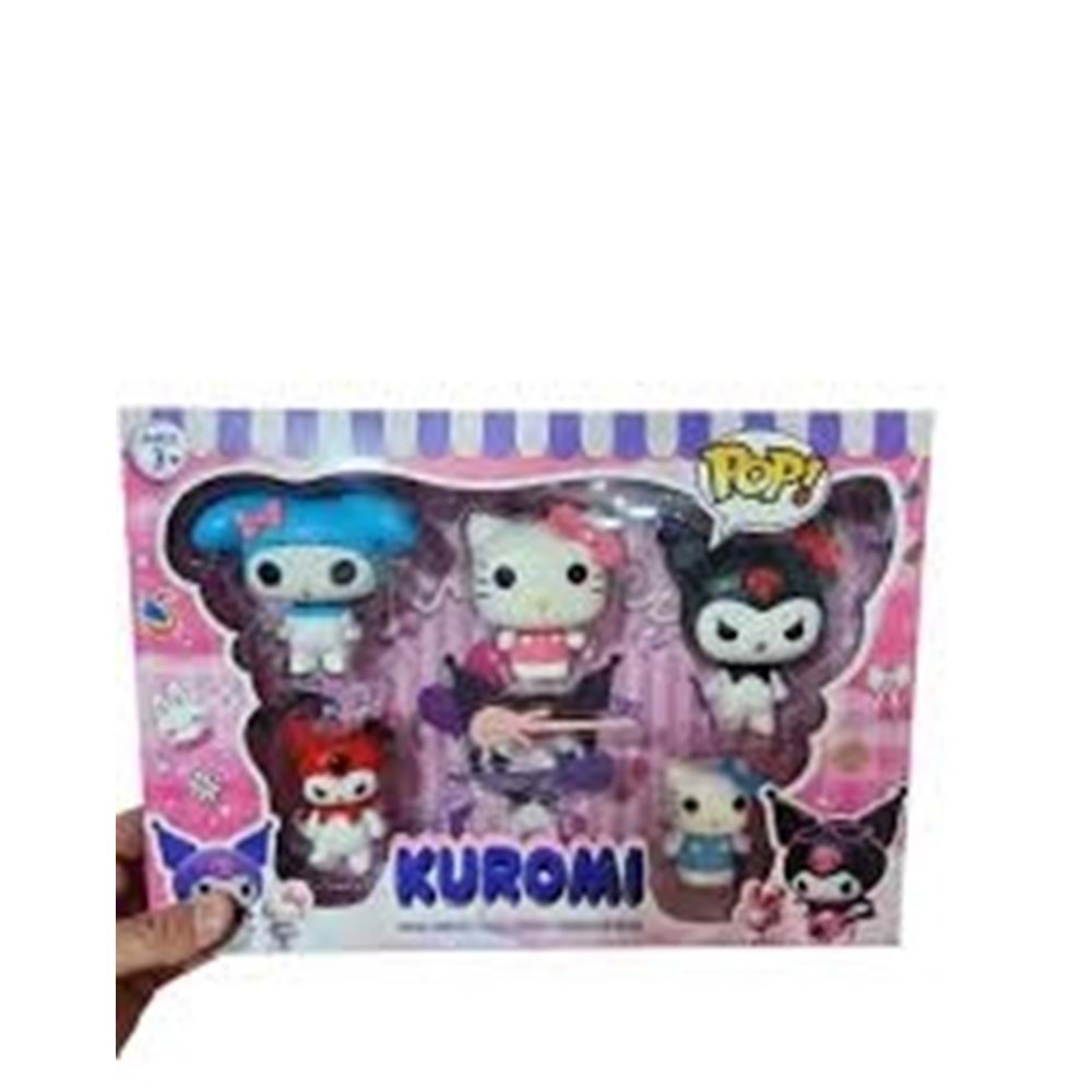 GARDEN 210828 5 Lİ KROMİ VE HELLO KİTY SET